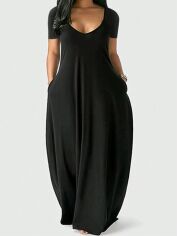 Акція на Сукня жіноча SHEIN GD-00131259 2XL Чорна від Rozetka