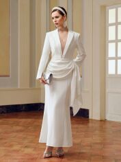 Акція на Плаття жіноче SHEIN GD-00179316 L Біле від Rozetka