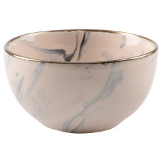 Акція на Салатник керамический 11 см Marble Limited Edition CG-021-7 бежевый від Podushka