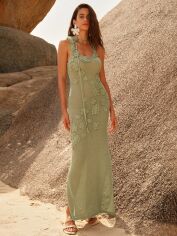 Акция на Сукня жіноча SHEIN GD-00209534 M Зелена от Rozetka