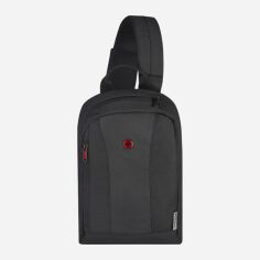 Акція на Сумка слінг через плече Wenger Monosling Shoulder Bag 611876 Чорна від Rozetka
