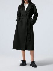 Акція на Куртка демісезонна жіноча SHEIN GD-00200858 M Чорна від Rozetka
