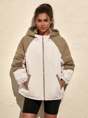 Акція на Куртка демісезонна жіноча SHEIN GD-00200515 S Різнокольорова від Rozetka