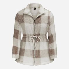 Акція на Куртка демісезонна жіноча SHEIN GD-00199864 1XL Хакі від Rozetka