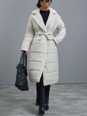 Акція на Куртка зимова жіноча SHEIN GD-00199855 M Бежева від Rozetka