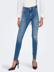 Акція на Джинси Skinny жіночі ONLY XAZ438583HZKA 30 Блідо-сині від Rozetka