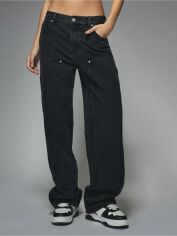 Акція на Джинси жіночі SHEIN GD-00211111 28 Чорні від Rozetka