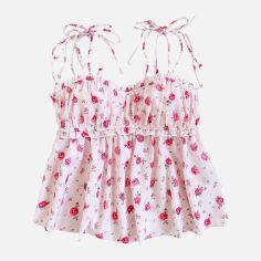 Акція на Топ жіночий SHEIN GD-00196438 XL Рожевий від Rozetka