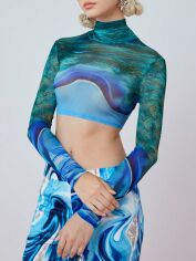 Акція на Топ жіночий SHEIN GD-00122463 M Різнокольоровий від Rozetka