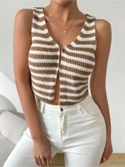 Акція на Топ жіночий SHEIN GD-00193850 L Білий від Rozetka