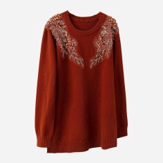 Акція на Джемпер жіночий SHEIN GD-00212521 2XL Помаранчевий від Rozetka