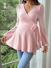 Акція на Кардиган для вагітних жіночий SHEIN GD-00212754 XL Рожевий від Rozetka