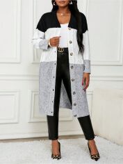Акція на Кардиган жіночий SHEIN GD-00198731 1XL Різнокольоровий від Rozetka