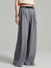 Акція на Штани жіночі SHEIN GD-00227778 XS Сірі від Rozetka