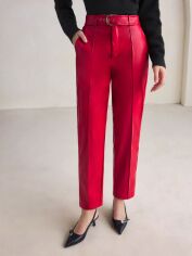 Акція на Штани жіночі SHEIN GD-00200682 M Червоні від Rozetka