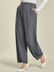 Акція на Штани жіночі SHEIN GD-00197520 3XL Сірі від Rozetka