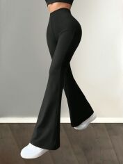 Акція на Штани жіночі SHEIN GD-00193115 M Чорні від Rozetka