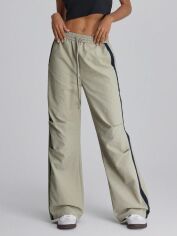 Акція на Штани жіночі SHEIN GD-00196037 M Зелені від Rozetka