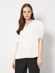 Акція на Блузка жіноча Calvin Klein 950660894 L Біла від Rozetka