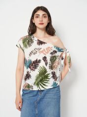 Акція на Блузка жіноча SHEIN 31-0058 L Біла від Rozetka