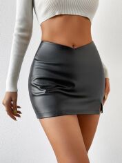 Акція на Спідниця літня жіноча SHEIN GD-00197015 M Чорна від Rozetka