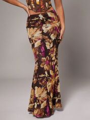 Акція на Спідниця літня жіноча SHEIN GD-00223539 XS Різнокольорова від Rozetka