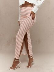 Акція на Спідниця літня жіноча SHEIN GD-00227797 L Рожева від Rozetka