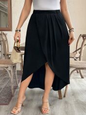 Акція на Спідниця жіноча SHEIN GD-00215918 3XL Чорна від Rozetka
