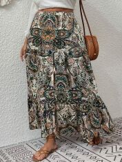 Акція на Спідниця жіноча SHEIN GD-00212885 1XL Різнокольорова від Rozetka