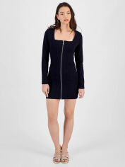 Акція на Плаття джинсове коротке літнє жіноче Guess 266209756 XL Синє від Rozetka