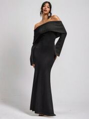 Акція на Сукня жіноча SHEIN GD-00197575 S Чорна від Rozetka