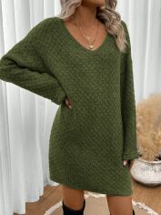 Акція на Сукня жіноча SHEIN GD-00193674 S Зелена від Rozetka