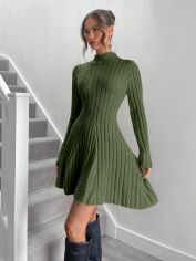Акція на Сукня осіння жіноча SHEIN GD-00193640 M Зелена від Rozetka