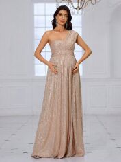 Акція на Сукня літня жіноча SHEIN GD-00224194 S Кремова від Rozetka