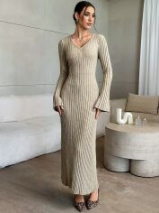 Акція на Сукня жіноча SHEIN GD-00212713 M Бежева від Rozetka