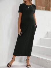 Акція на Сукня літня жіноча SHEIN GD-00223233 M Чорна від Rozetka