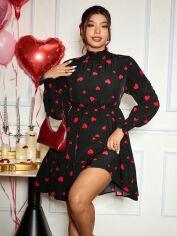 Акція на Сукня осіння жіноча SHEIN GD-00227410 2XL Комбінована від Rozetka