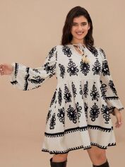Акція на Сукня осіння жіноча SHEIN GD-00216051 3XL Комбінована від Rozetka