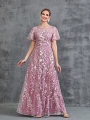 Акція на Сукня жіноча SHEIN GD-00215933 2XL Світло-рожева від Rozetka