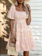 Акція на Сукня жіноча SHEIN GD-00200894 0XL Комбінована від Rozetka