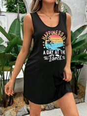 Акція на Сукня для вагітних SHEIN GD-00216026 XL Чорна від Rozetka