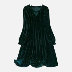 Акція на Сукня осіння жіноча SHEIN GD-00224609 3XL Зелена від Rozetka
