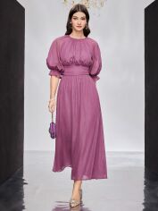 Акція на Сукня жіноча SHEIN GD-00197813 L Фіолетова від Rozetka