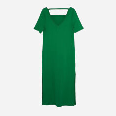 Акція на Сукня-футболка міді жіноча Selected Femme XAZ255045RLSS M Зелена від Rozetka