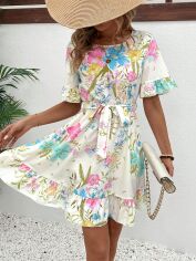 Акція на Сукня жіноча SHEIN GD-00200796 M Комбінована від Rozetka