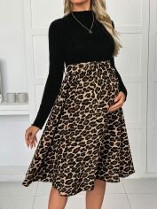 Акція на Сукня для вагітних осіння жіноча SHEIN GD-00214502 M Комбінована від Rozetka