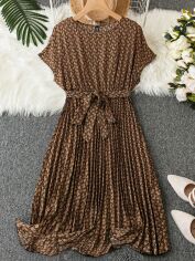 Акція на Сукня жіноча SHEIN GD-00200085 0XL Комбінована від Rozetka