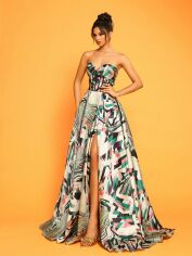 Акція на Сукня жіноча SHEIN GD-00216128 XL Зелена від Rozetka