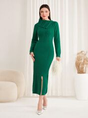 Акция на Сукня жіноча SHEIN GD-00213583 L Зелена от Rozetka