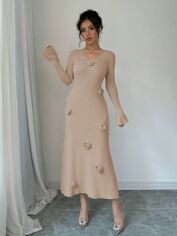 Акція на Сукня осіння жіноча SHEIN GD-00209552 S Світло-рожева від Rozetka